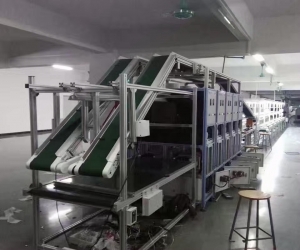 爬坡皮帶輸送線